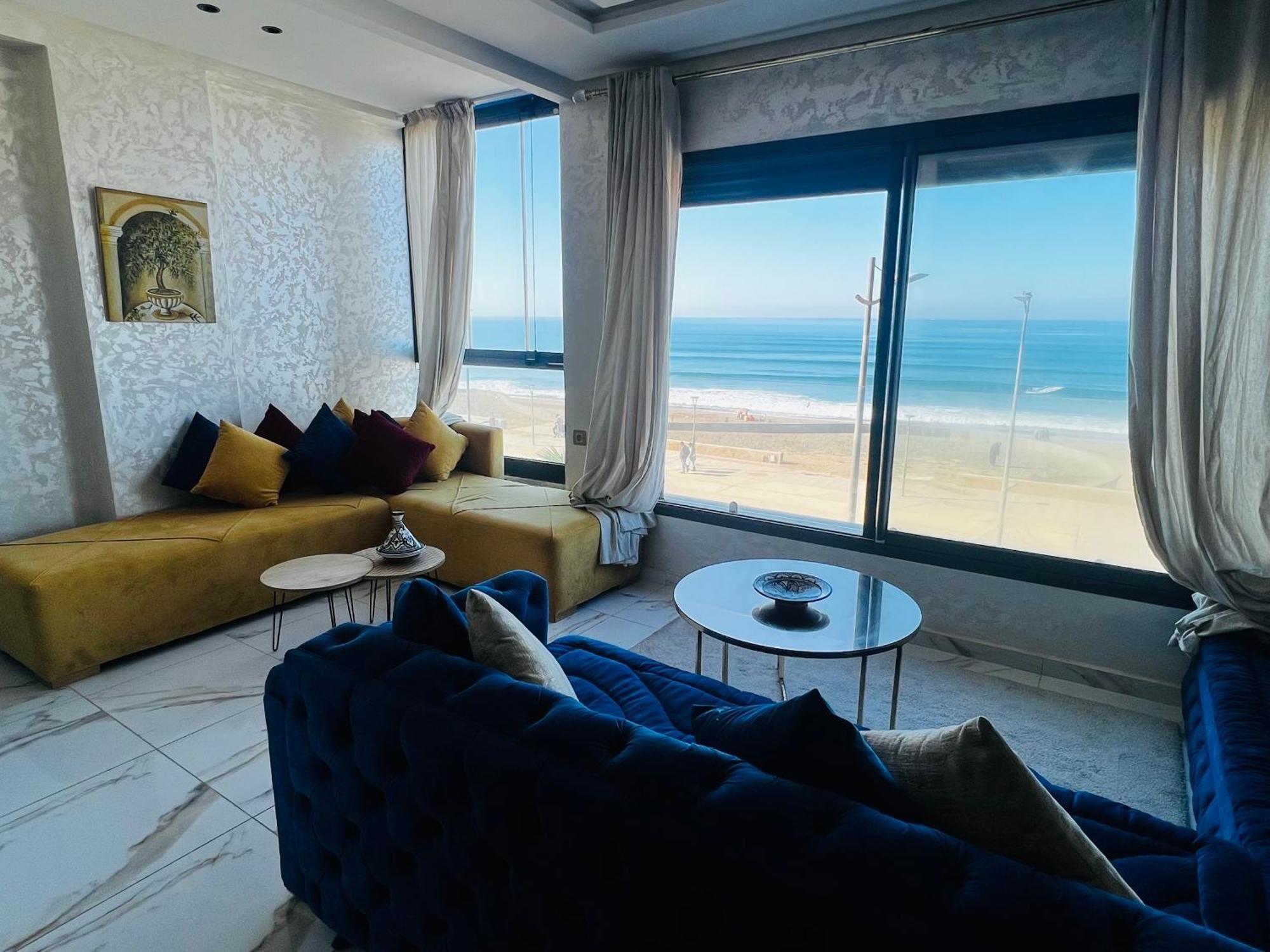 Golden Beach Elegance Sea View & Serenity Kenitra Exterior photo